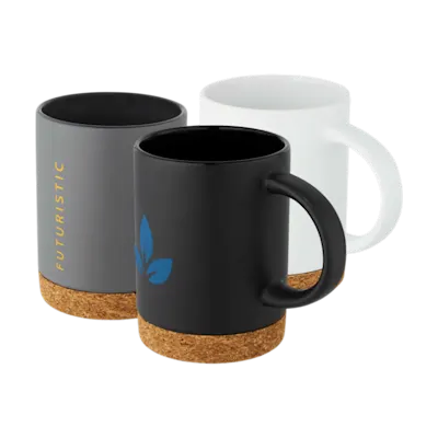 Chic Ceramic Mug with Cork Base 425 ml