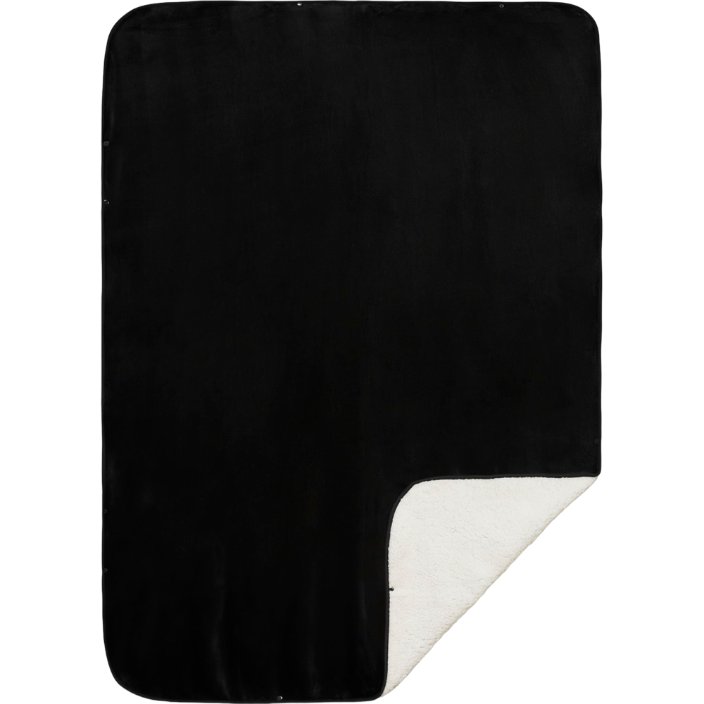 ICON - oversizedwearablewfhcozyfleeceblanket black