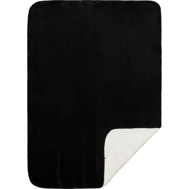 ICON - oversizedwearablewfhcozyfleeceblanket black