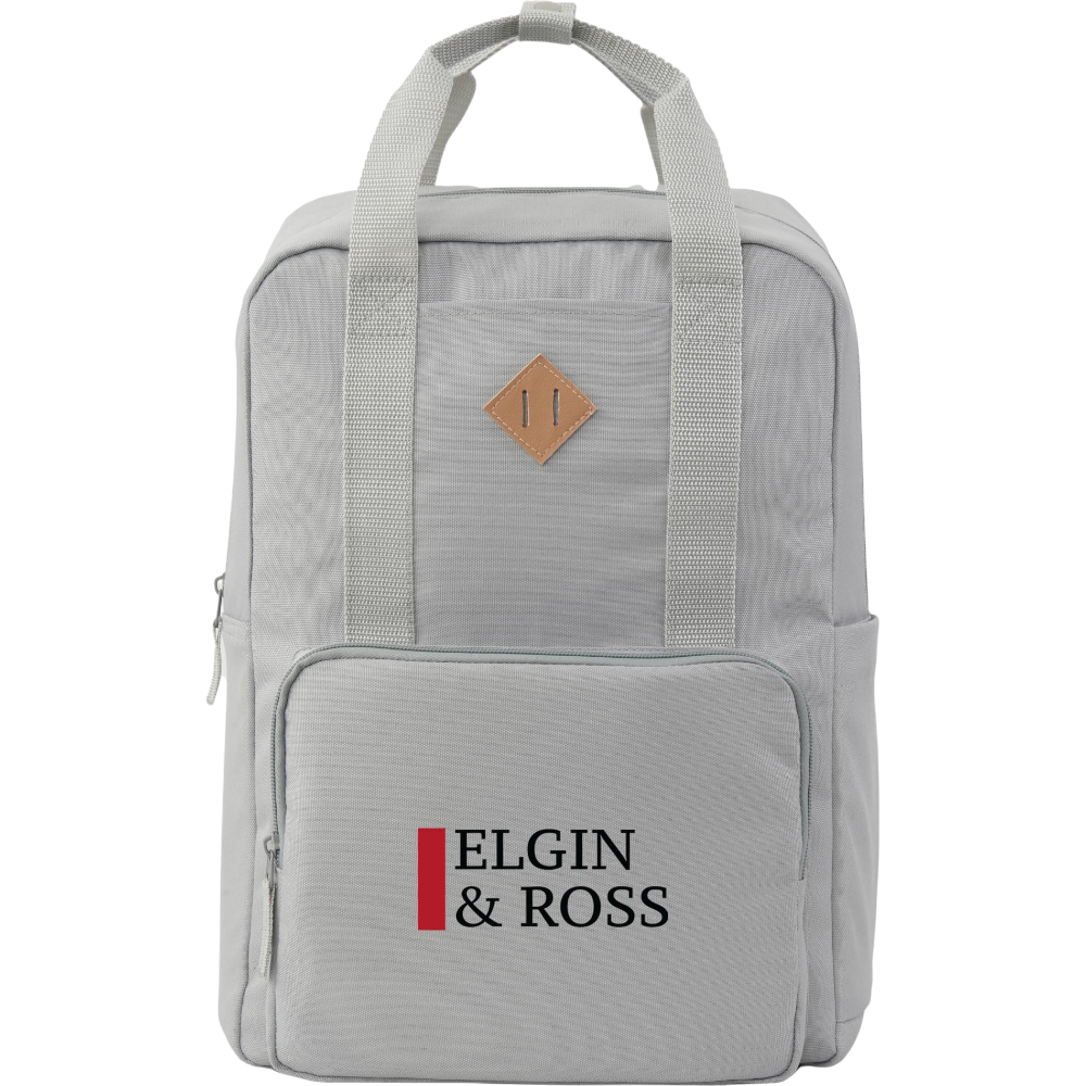 PDP - fiferecycled15laptopbackpack square #00000000 background