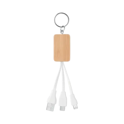 Bamboo 3-in-1 Cable Clauer