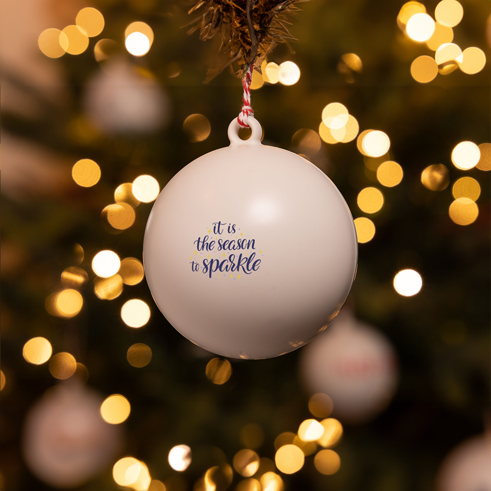 christmasbauble7cmrecycledpp setting