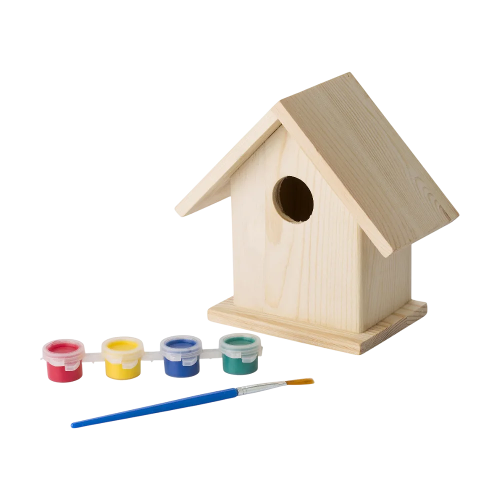 PDP - woodenbirdhousekitwesley square #F8F8F8 background