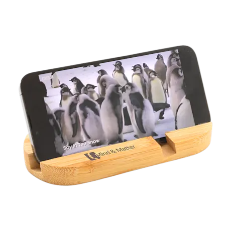 Bamboo Tablet and Phone Holder