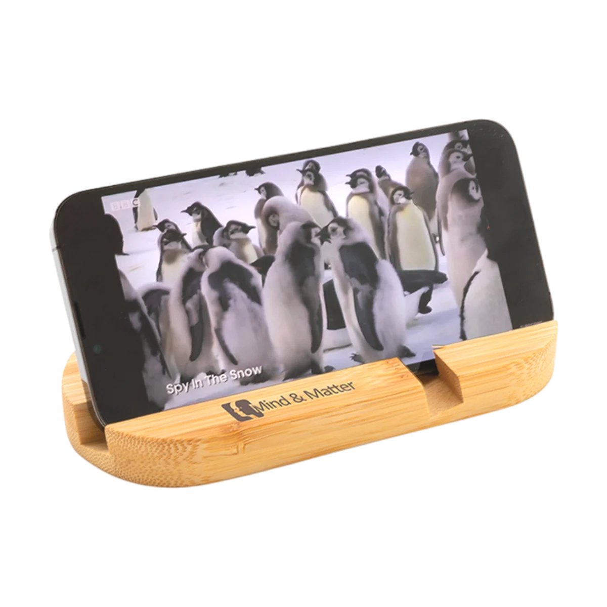 Bambus Tablet- und Handyhalter Hauptbild