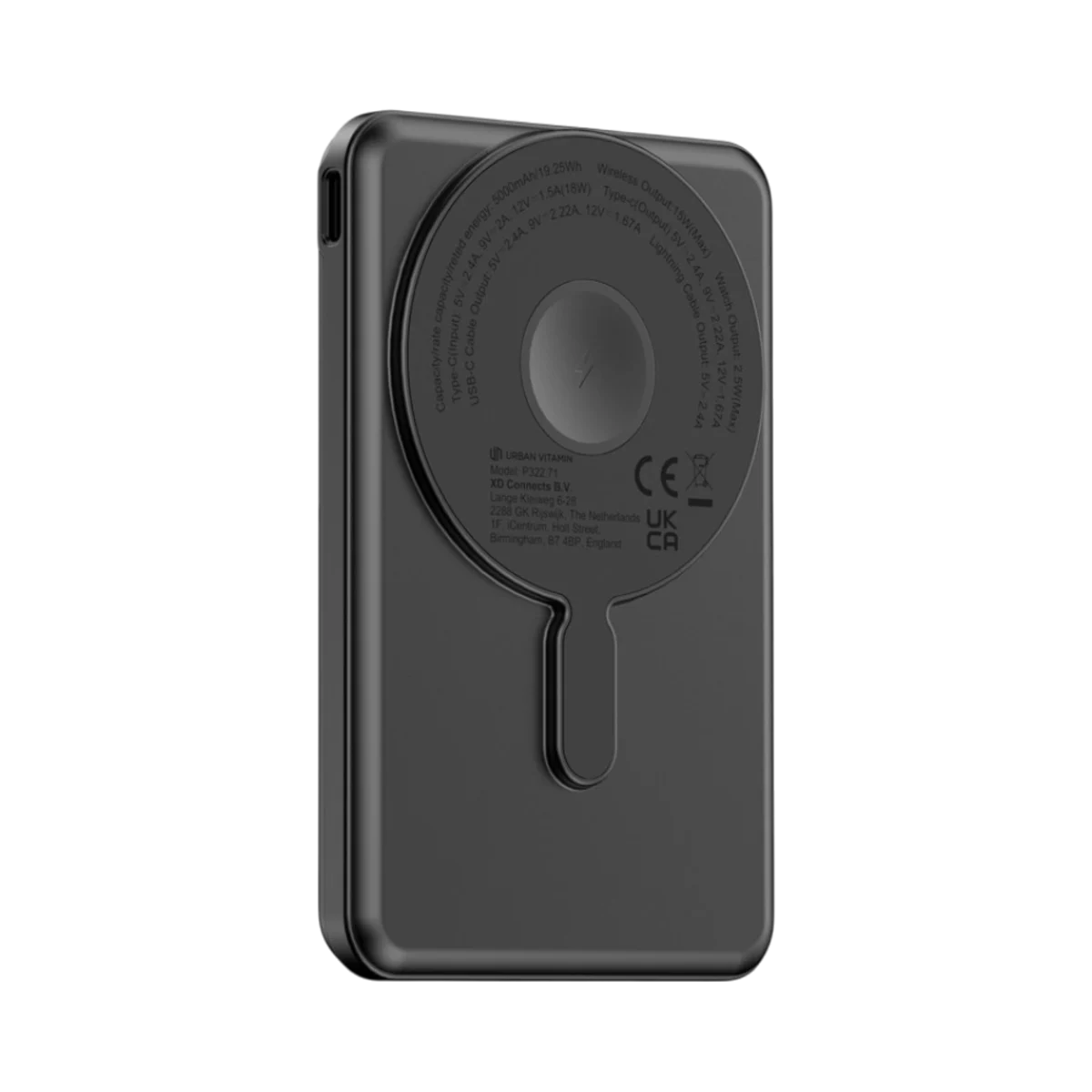 Urban Vitamin Redwood 5in1 5000mAh PD Magnetic Powerbank RCS main image