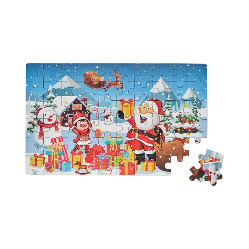 PDP - pazuruchristmaspuzzleintinbox square #00000000 background