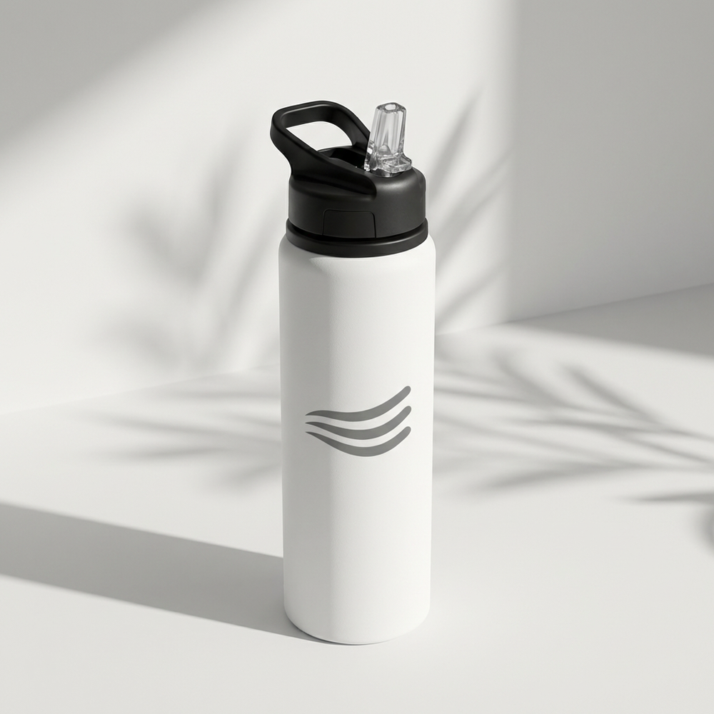 fitz800mlrcsrecycledsinglewallstainlesssteelwaterbottle - context_shot