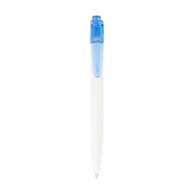 Transparent Blue White
