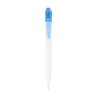 Transparent Blue White