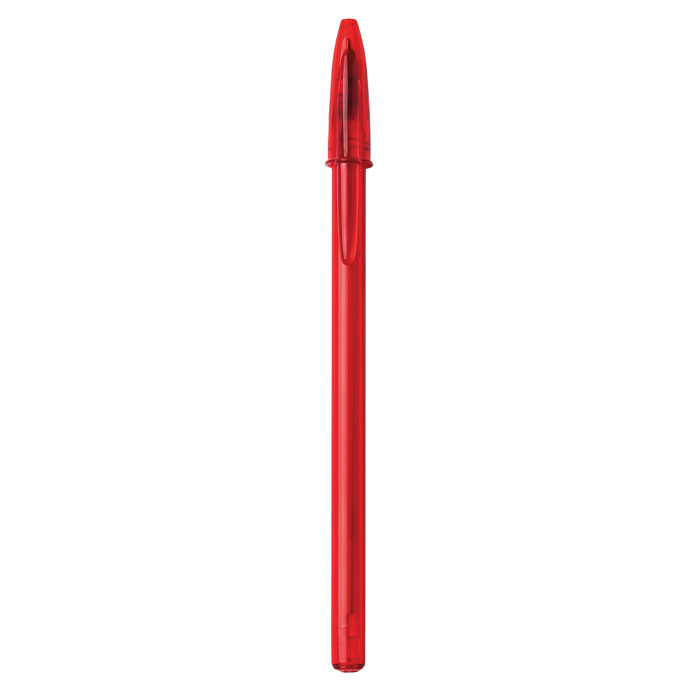 bicstyleballpen transparentred