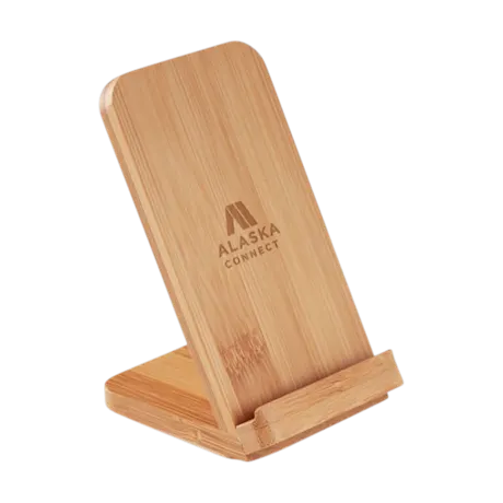 Bamboo Wireless Charge Stand