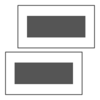 80 x 30 mm - Double face