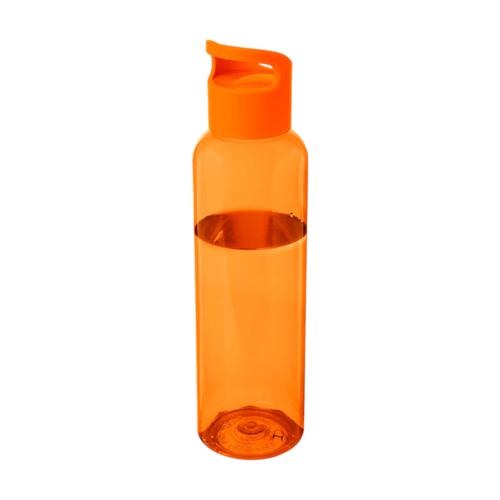 sky650mlrecycledplasticwaterbottle1 orange