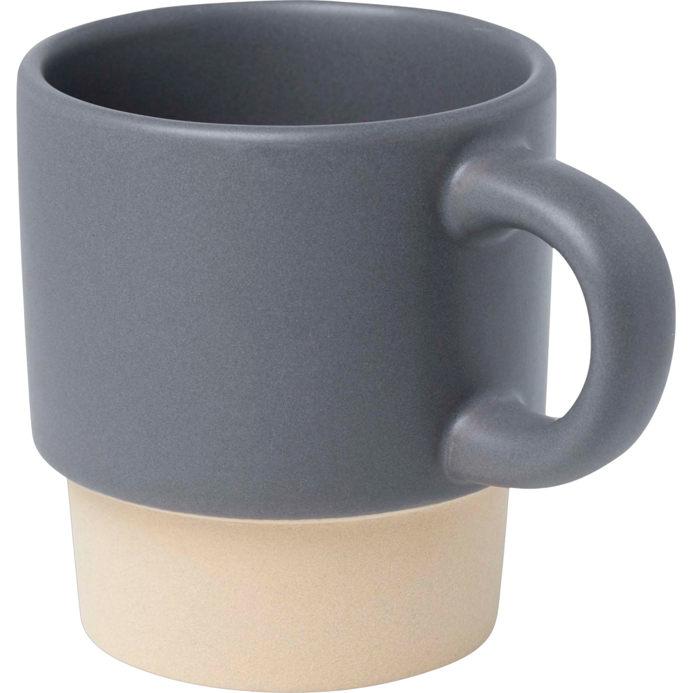 ICON - olympia130mlstackableexpressocupwithclaybottom grey