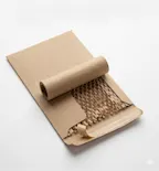 Kraft paper with honeycomb paper