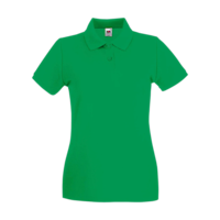 ICON - fruitoftheloomladyfitpremiumpolo kelly_green