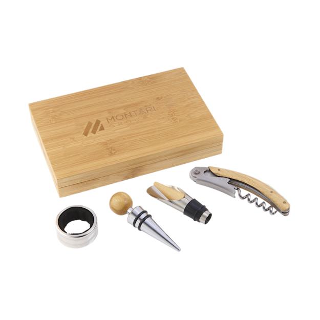Bamboo Wine Gift Set