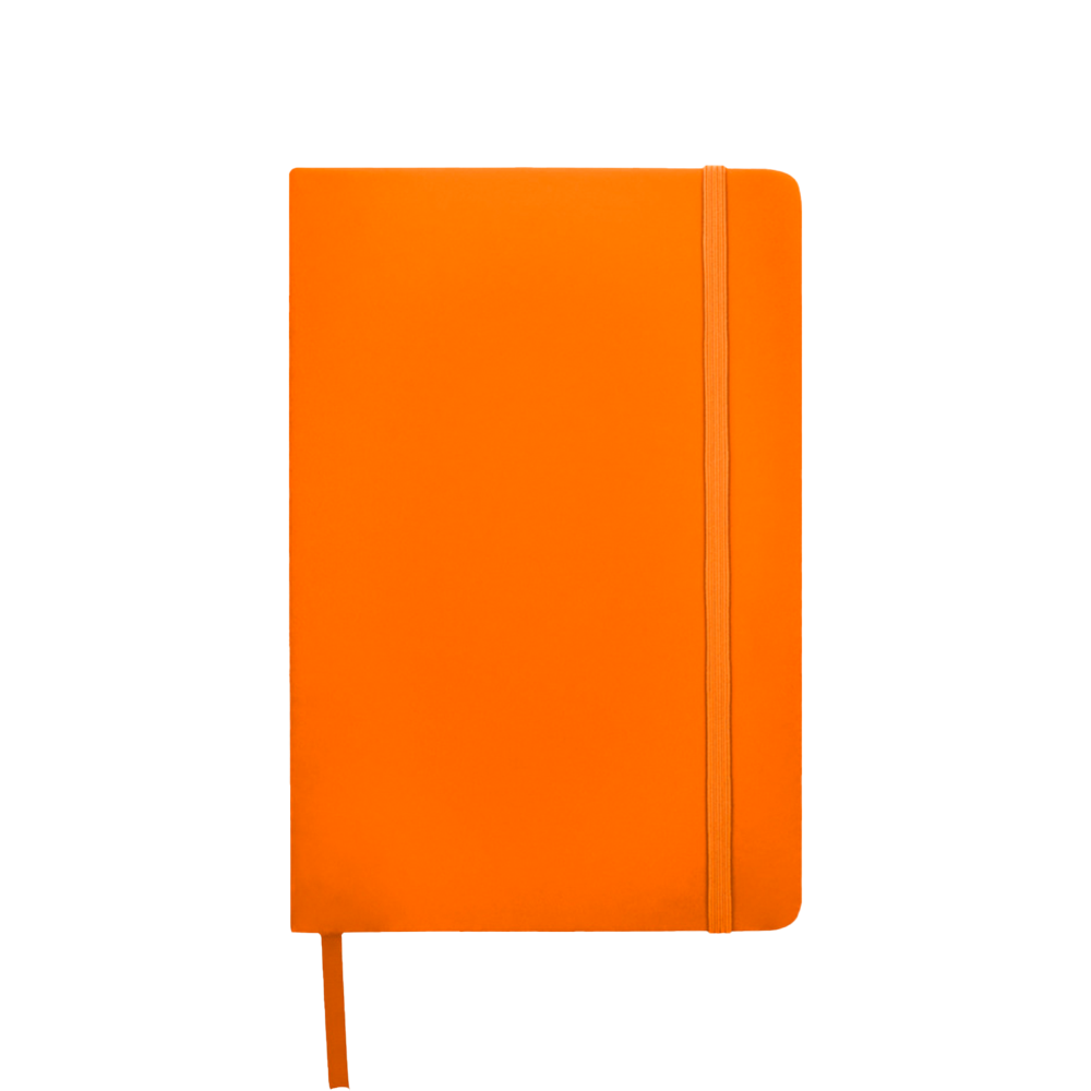 Spectrum A5 hard cover notebook orange
