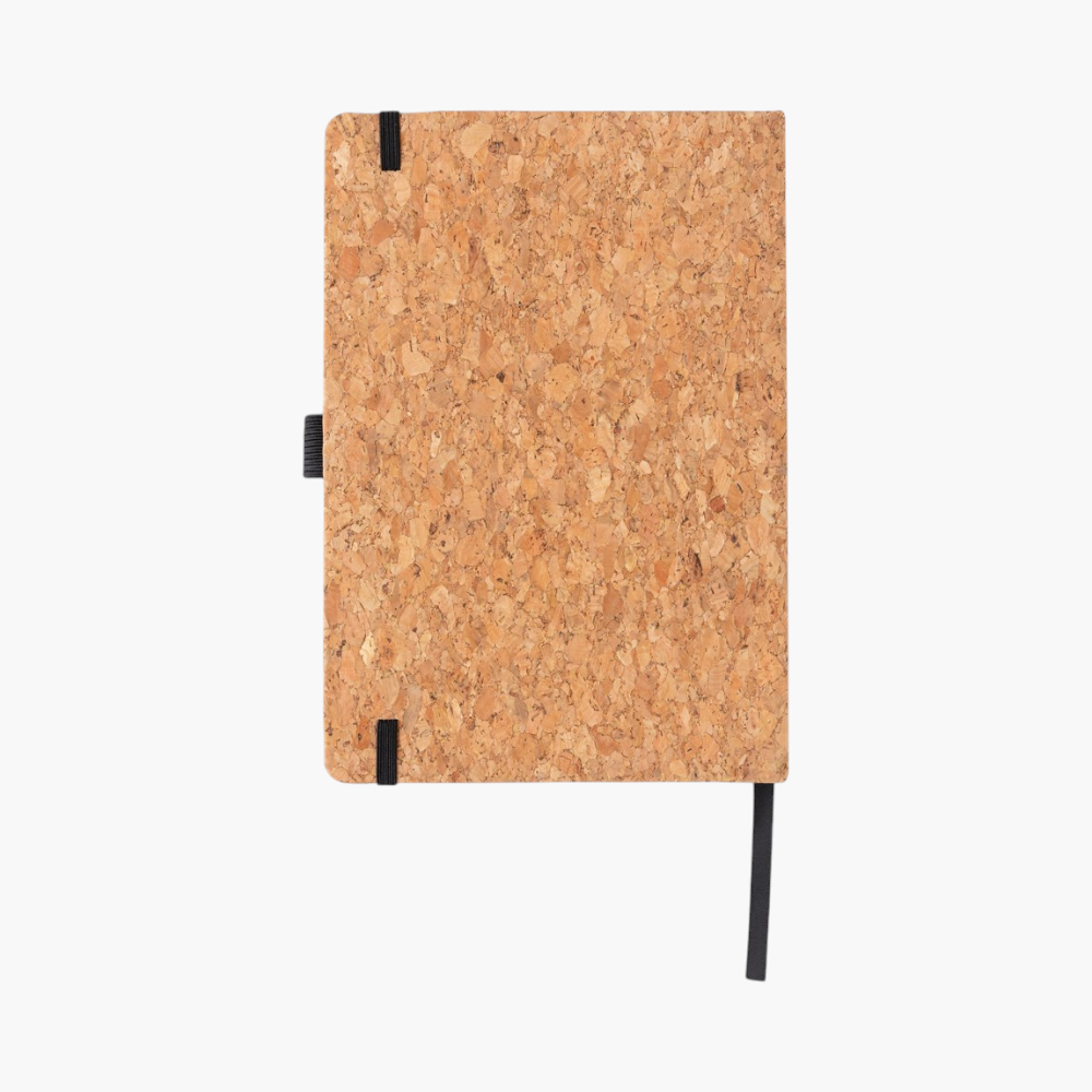PDP - corkhardcovernotebooka5 square #F8F8F8 background
