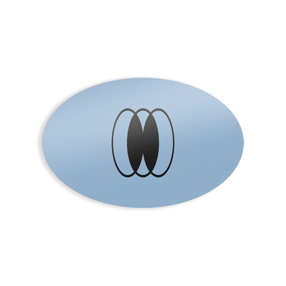 oval-shaped sticker 1