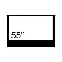 55" - Horizontal