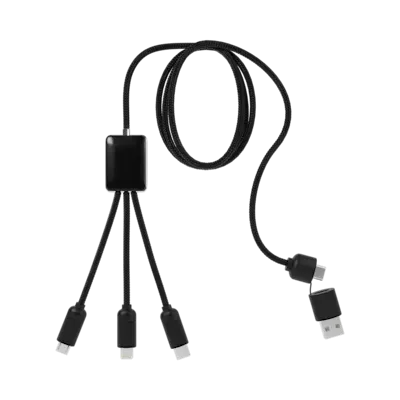 Recycled 5-in-1 Extended Charging Cable