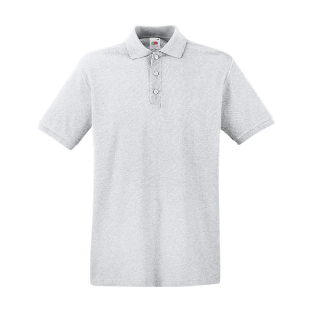 polopreloom170gsm630300w632180m heather grey