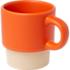 ICON - olympia130mlstackableexpressocupwithclaybottom orange