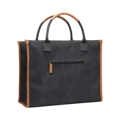 VINGA Bosler RCS Recycled Canvas Office Tote