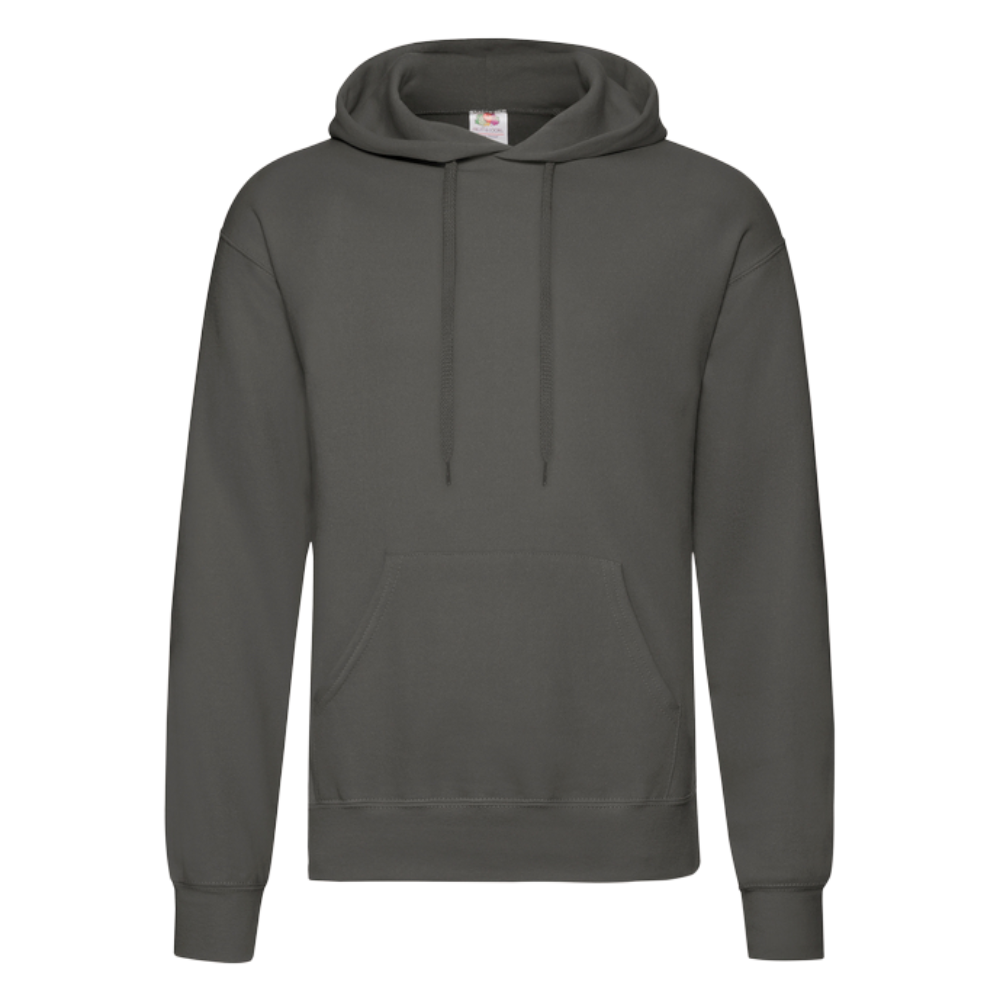 Fruit of the Loom Classic Hoodie ICON light graphite