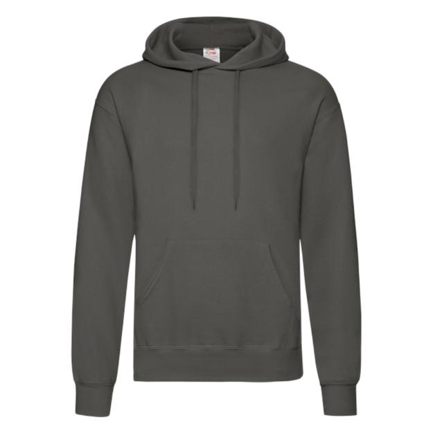 Fruit of the Loom Classic Hoodie ICON light graphite