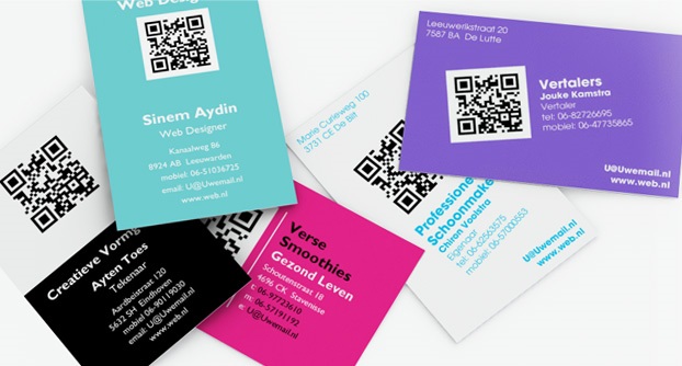 qr-code-visitekaartje