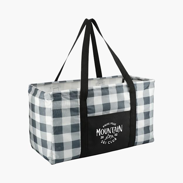 PDP - buffaloplaidutilitytote square #F8F8F8 background
