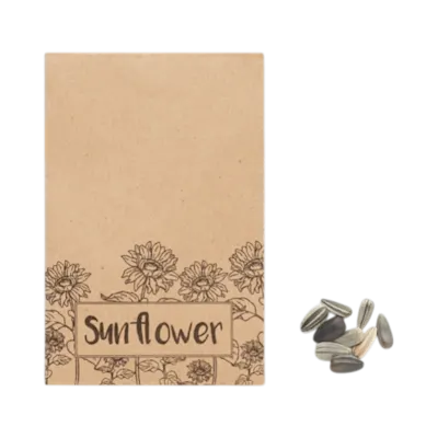 Sunflower Seeds in Kraft Envelope
