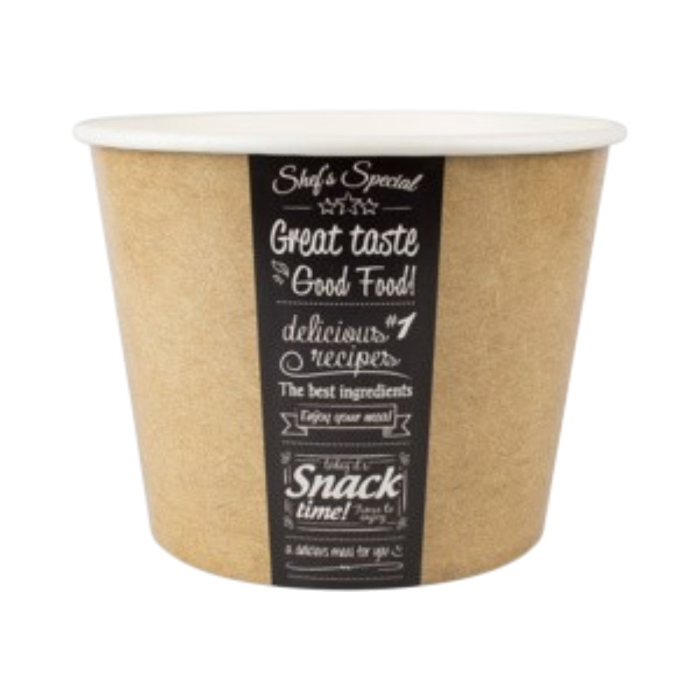 Good Food Kartonnen Emmer Ø 21,5 cm