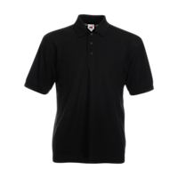 tshirtfruitoftheloompolo632120w634020m black