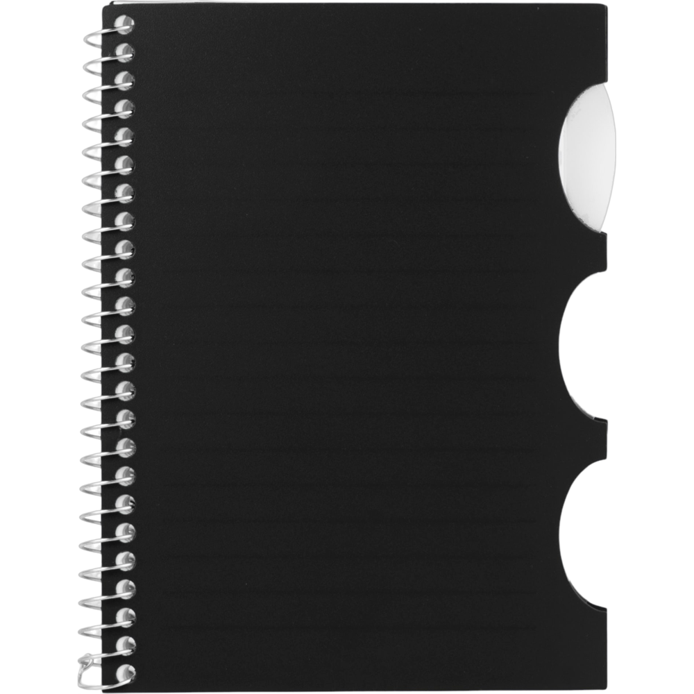 ICON - multitasknotebookfscrecycled4x6in black