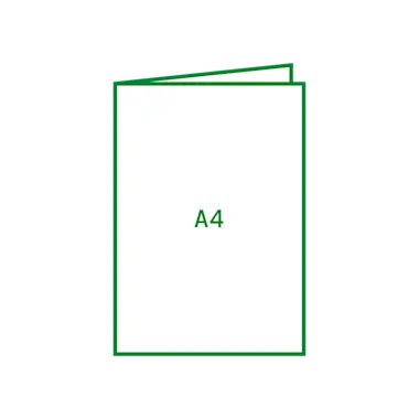 A4 Staand