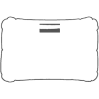 70 x 30 mm - On the top panel