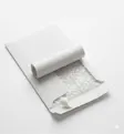 White paper with bubble wrap
