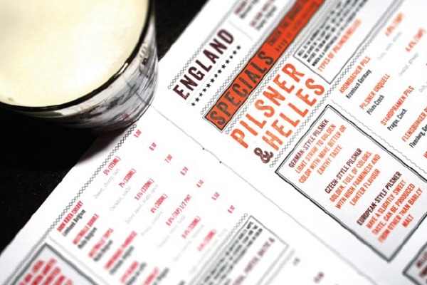 newspaper-menucards