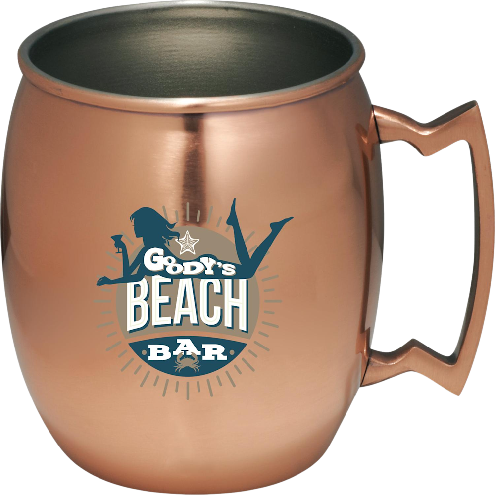 Stainless Steel Moscow Mule Mug 16 oz