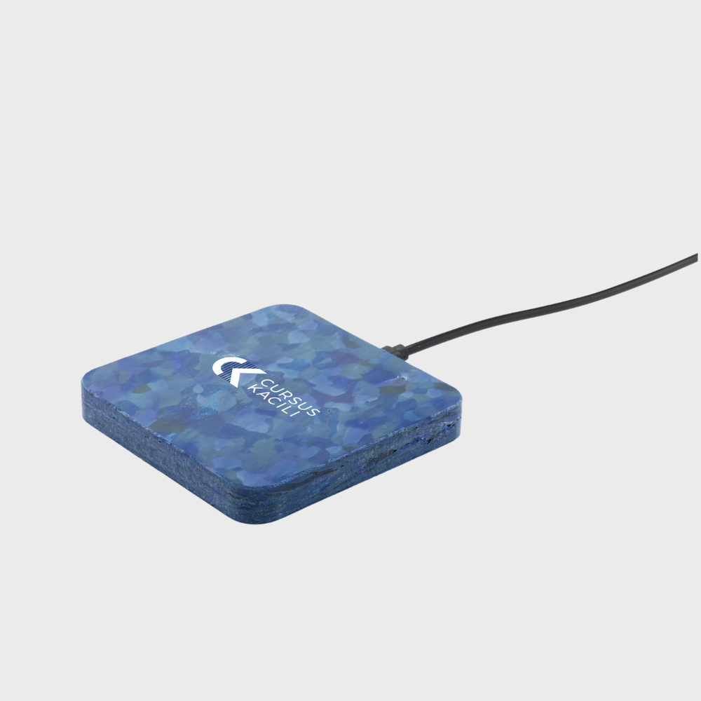 Muelle de residuos Walter - hecho con bobinas viejas de impresora