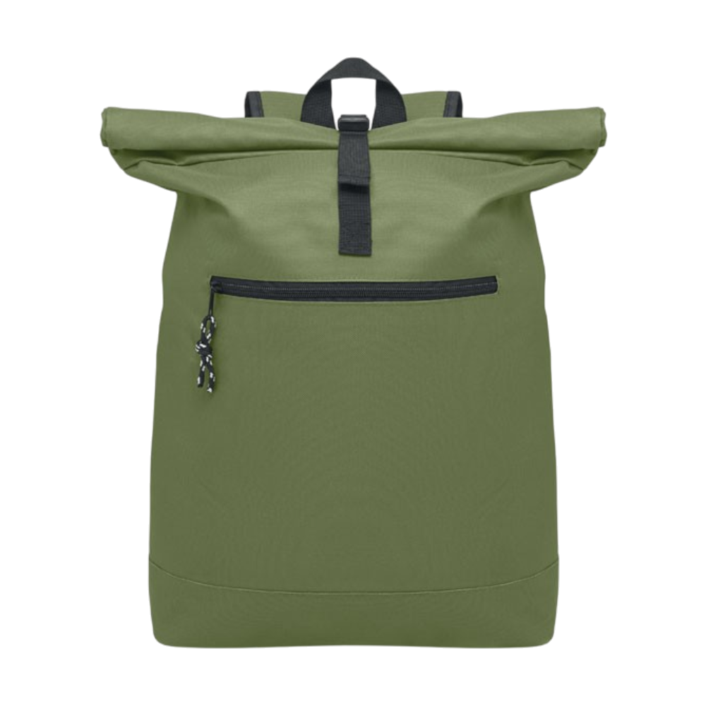 ICON - irea600dpolyesterrolltopbackpack army_green