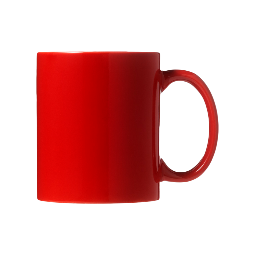 Santos mug color icon red