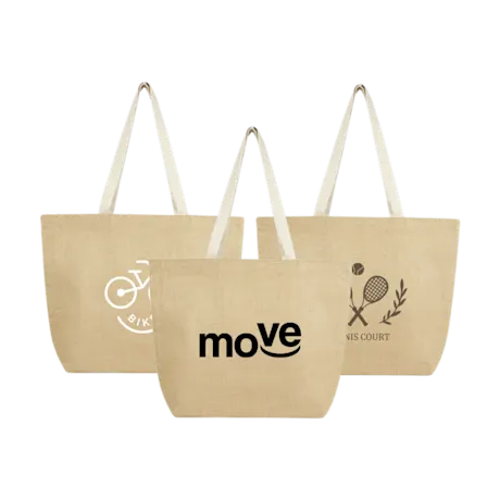 Jute Tote Bag, 300 g/m²