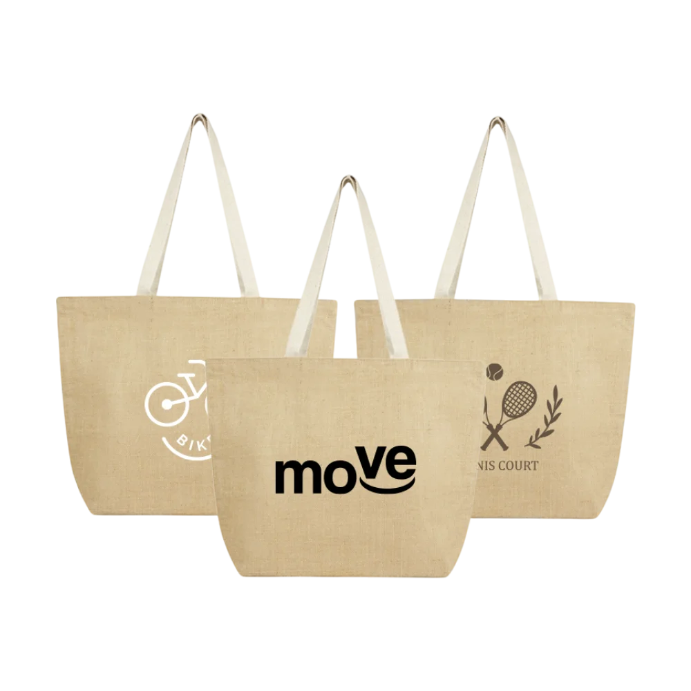 m² jute tote bag 12L PDP