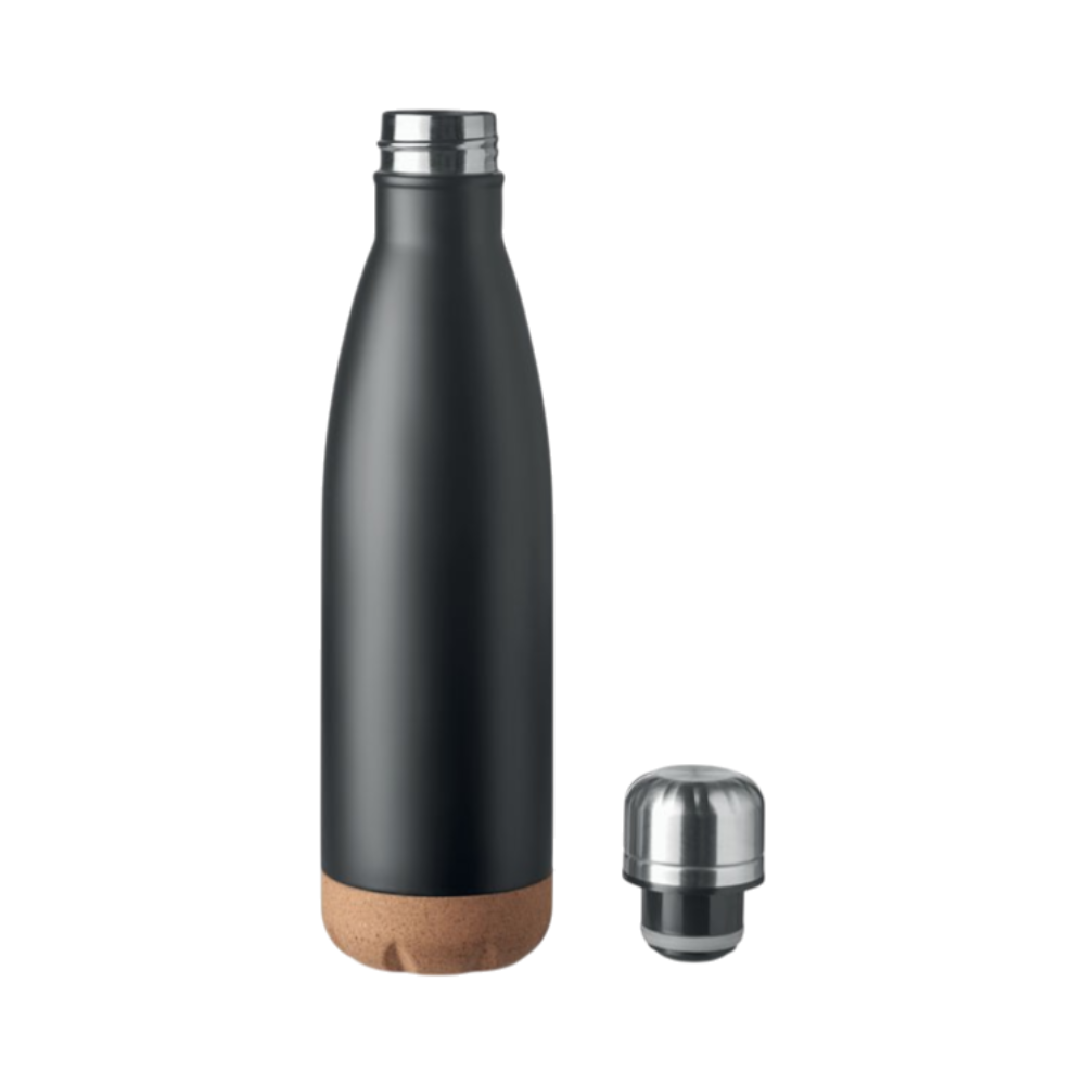 PDP - aspencorkdoublewallbottle500ml square #00000000 background
