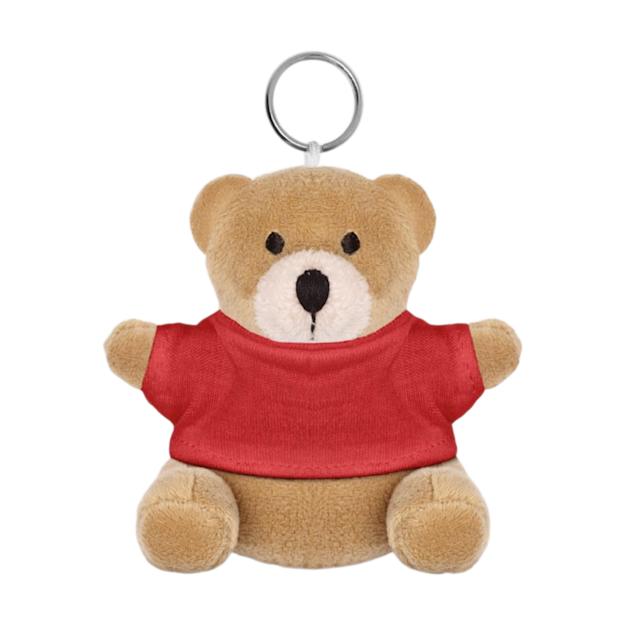 ICON - nilteddybearkeyring red